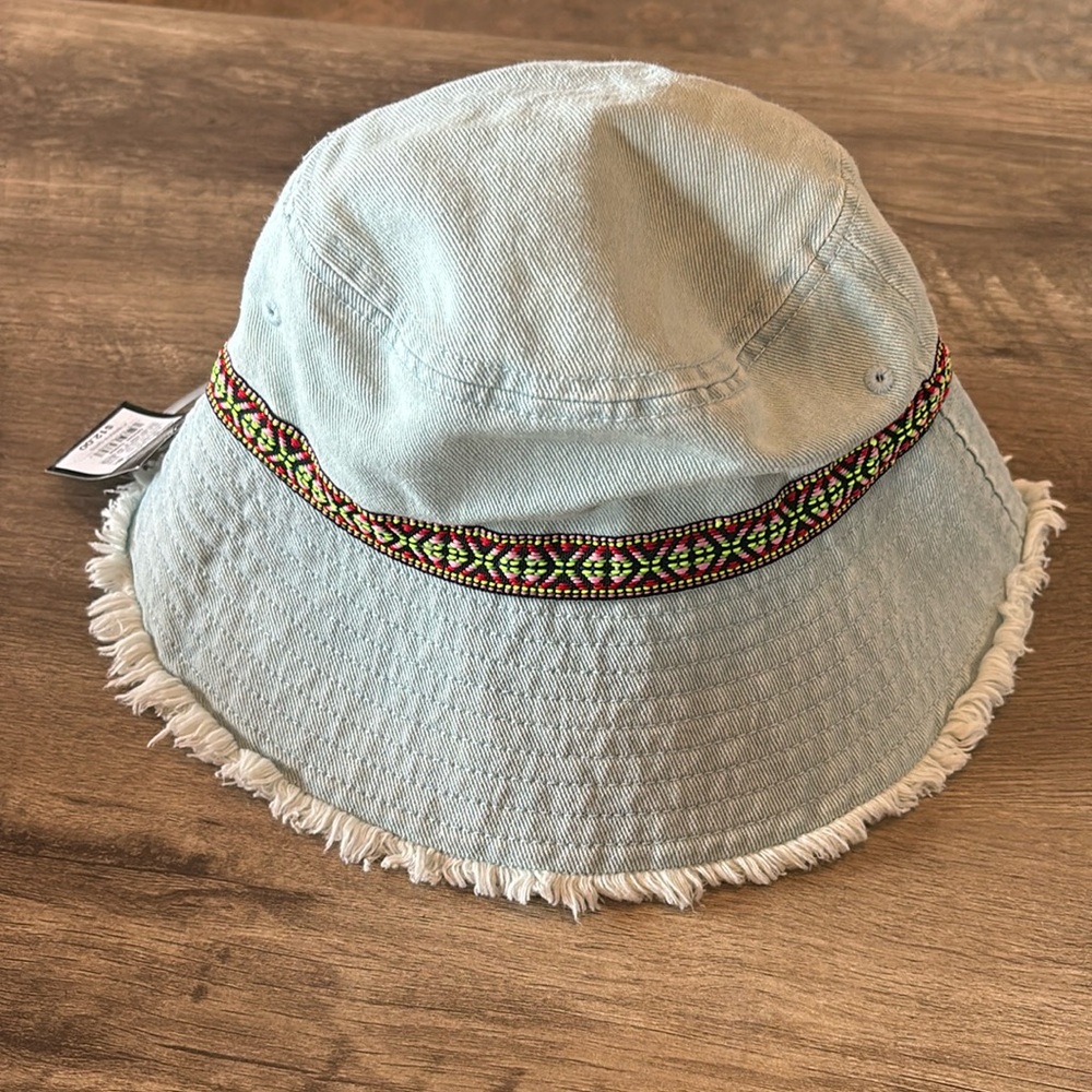 NWT Art Class denim bucket hat OSFM